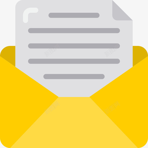 电子邮件文档单位图标svg_新图网 https://ixintu.com 单位 文档 电子邮件