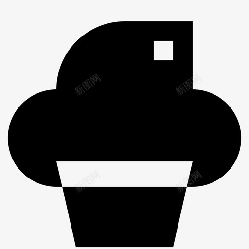 布朗尼蛋糕咖啡巧克力图标svg_新图网 https://ixintu.com 咖啡 巧克力 布朗 扁平 甜品 甜点 蛋糕 食品 食物