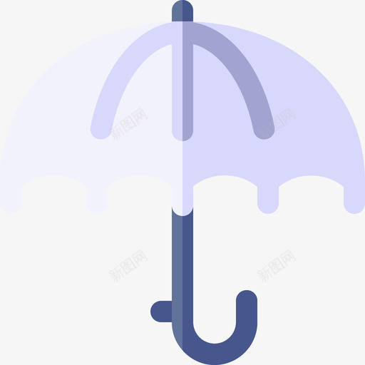 雨伞冬衣及配件2平装图标svg_新图网 https://ixintu.com 冬衣 平装 配件 雨伞
