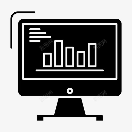 图表分析业务图图标svg_新图网 https://ixintu.com 业务图 分析 图表 市场营销 现代商业 计算机 趋势