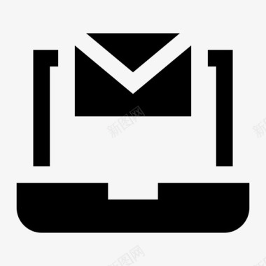 电子邮件计算机笔记本电脑图标图标