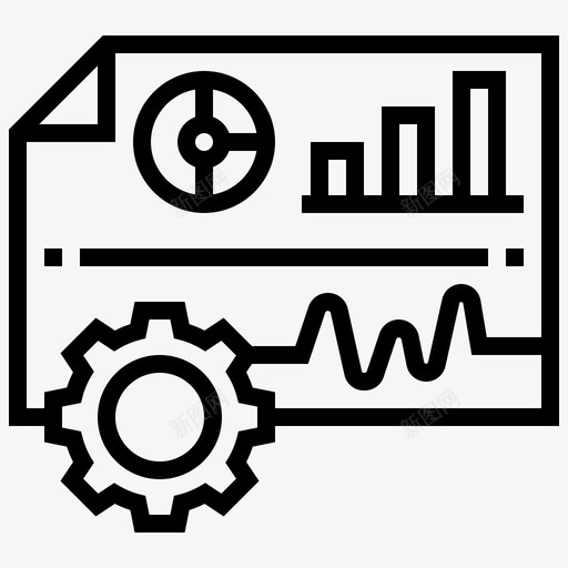 仪表板分析业务图标svg_新图网 https://ixintu.com 业务 业务管理线 仪表板 分析 图表 绩效