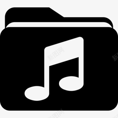 音频文件夹音乐文件夹声音文件夹图标图标