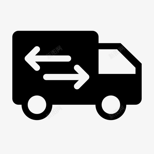 送货电子商务包装图标svg_新图网 https://ixintu.com 包装 电子商务 购物 运输 送货