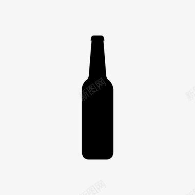 瓶子啤酒啤酒瓶图标图标