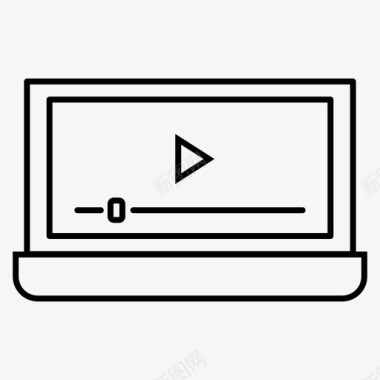 视频计算机教育图标图标