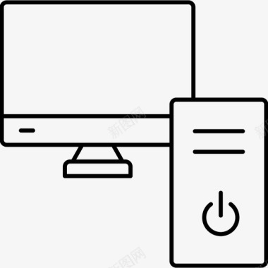 电脑桌面lcd图标图标