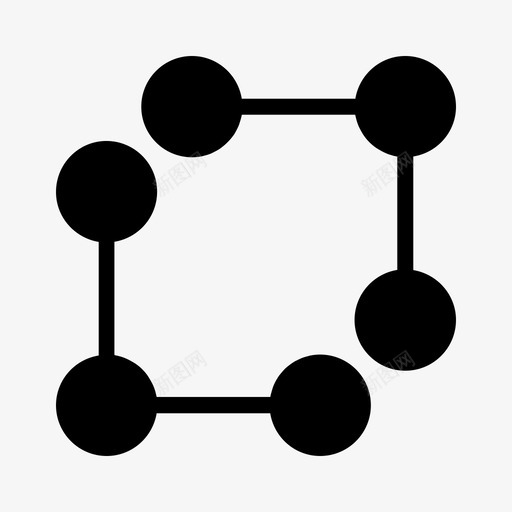 连接关系共享图标svg_新图网 https://ixintu.com 共享 关系 办公 图标 字形 连接