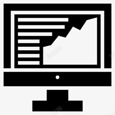 商业趋势商业应用商务电脑图标图标