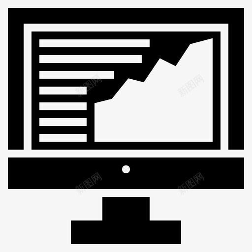 商业趋势商业应用商务电脑图标svg_新图网 https://ixintu.com 商业应用 商业趋势 商业预测 商务电脑 工作电脑