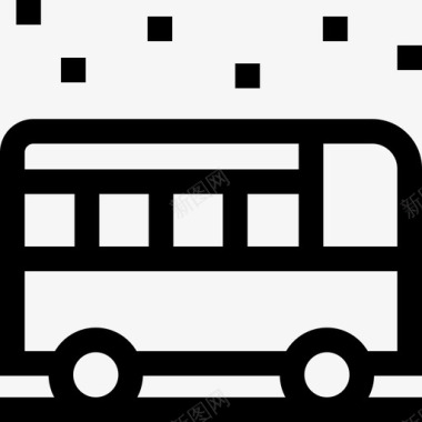 巴士圣诞城8直达图标图标