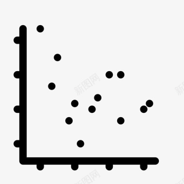 散点图图表图形图标图标