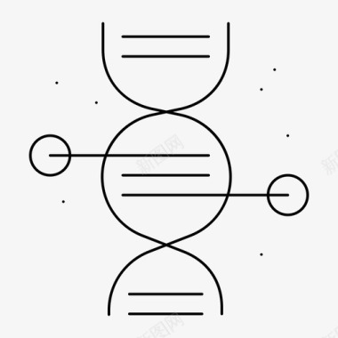 dna骨骼医疗保健图标图标