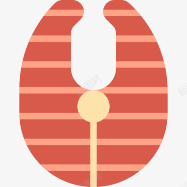 鲑鱼食物100扁平图标图标