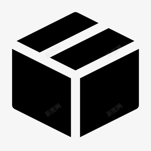包装盒子交货图标svg_新图网 https://ixintu.com jumpicon电子商务字形 交货 包装 盒子 运输