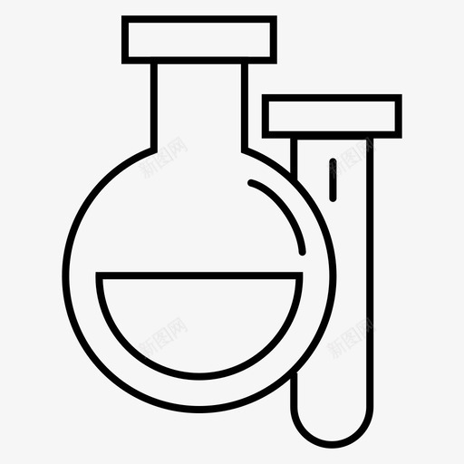 科学实验室学校图标svg_新图网 https://ixintu.com 地铁 学校 实验室 科学