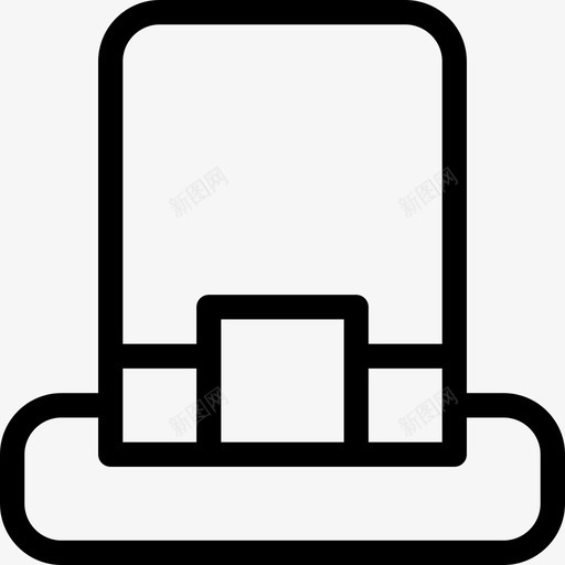 帽子所有的圣徒节直系的图标svg_新图网 https://ixintu.com 帽子 所有的圣徒节 直系的