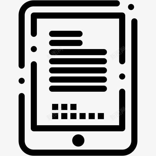 手机编码硬件图标svg_新图网 https://ixintu.com 平板电脑 手机 硬件 编码 网络界面febcollectionv4