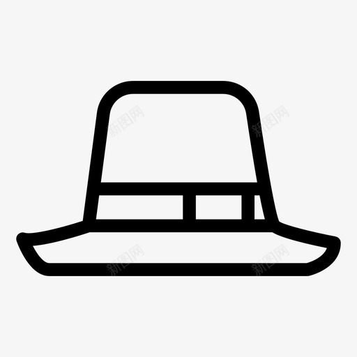 帽子布料服装图标svg_新图网 https://ixintu.com 布料 帽子 时尚 时尚系列图标 服装