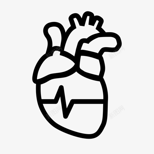 高血压血液疾病图标svg_新图网 https://ixintu.com 心脏 疾病 营养性疾病 血液 高血压
