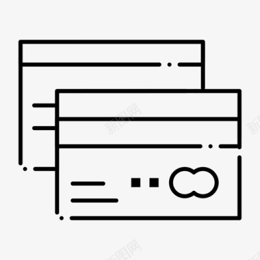 信用卡银行web界面febcollectionv4图标图标