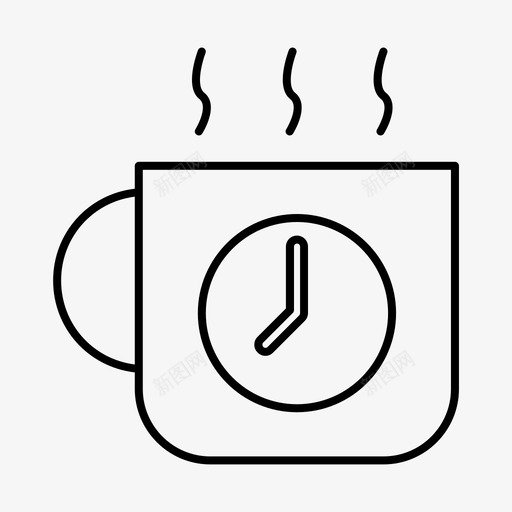 咖啡咖啡因咖啡休息时间图标svg_新图网 https://ixintu.com 休息 咖啡 咖啡休息时间 咖啡因 工作大纲 杯子 饮料