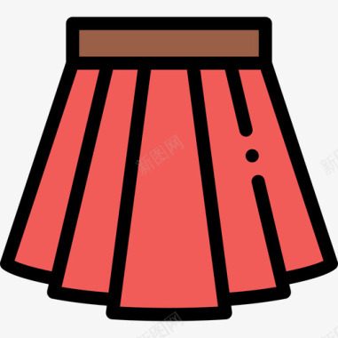 裙子秋季配件2线条色图标图标