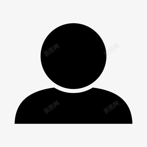 用户消费者男人图标svg_新图网 https://ixintu.com 某人 消费者 用户 男人