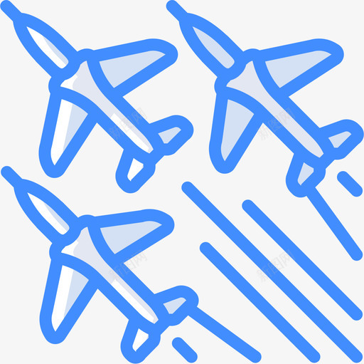 飞机纪念日蓝色图标svg_新图网 https://ixintu.com 纪念日 蓝色 飞机