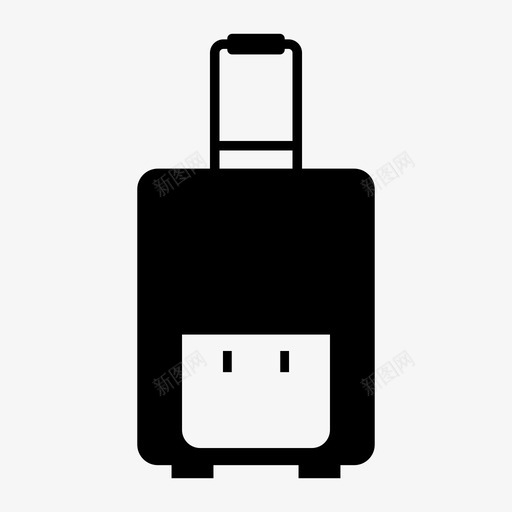 采购产品行李袋子旅行图标svg_新图网 https://ixintu.com 手推车包 旅行 旅行袋 衣服和配件 袋子 采购产品行李
