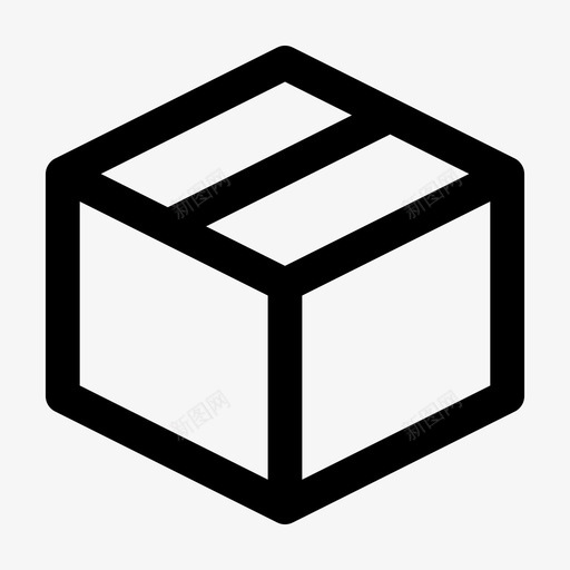 包装装箱发货图标svg_新图网 https://ixintu.com jumpicon电子商务黑线 包装 发货 装箱
