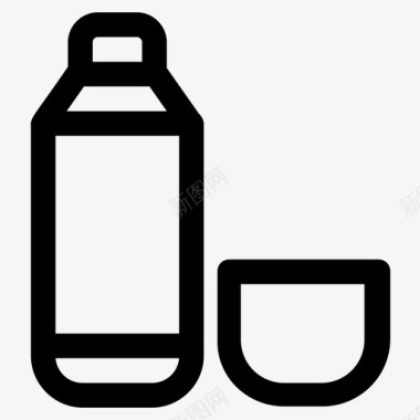采购产品热水瓶厨房用具茶保温瓶图标图标