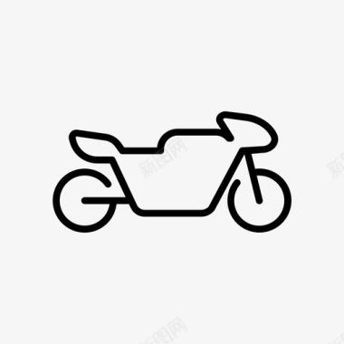 摩托车赛车手锦标赛图标图标