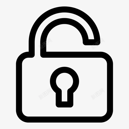 解锁关闭密码图标svg_新图网 https://ixintu.com 关闭 密码 私人 解锁