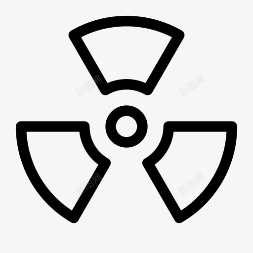 放射性货物危险品图标svg_新图网 https://ixintu.com 包装 危险品 放射性 物流 货物