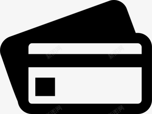 信用卡atm卡支付卡图标图标