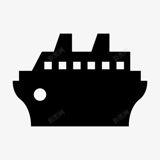 船航海海洋图标svg_新图网 https://ixintu.com 水 海洋 航海 船 运输