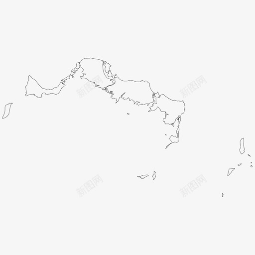 特克斯和凯科斯群岛边界国家图标svg_新图网 https://ixintu.com 世界 世界各国 国家 大纲 特克斯和凯科斯群岛 边界