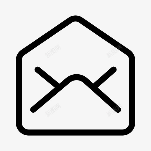 邮件电子邮件信封图标svg_新图网 https://ixintu.com 信封 图标 打开 收件箱 电子邮件 空白 空白信封模版 邮件