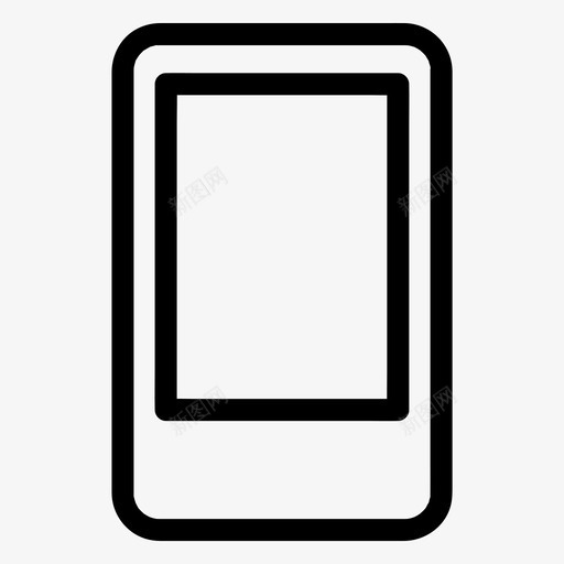 手机设备智能手机图标svg_新图网 https://ixintu.com 各种尺寸的基本图标 手机 智能手机 设备