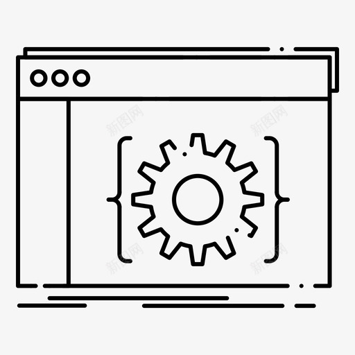 api应用程序编码图标svg_新图网 https://ixintu.com api collection feb v4 web 人员 应用程序 开发 界面 编码 软件