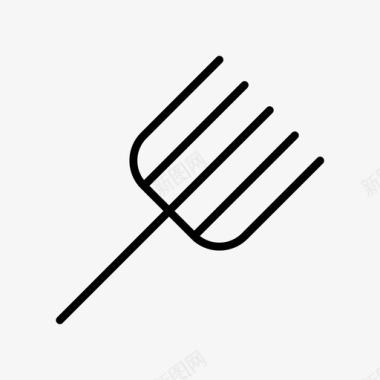 烧烤叉烤肉叉咖啡厅图标图标