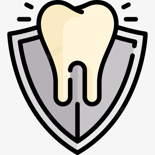 牙齿牙医28线形颜色图标svg_新图网 https://ixintu.com 牙医 牙齿 线形 颜色
