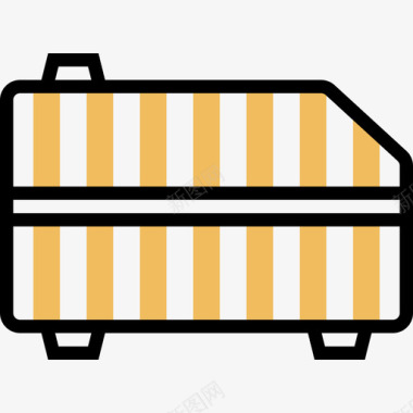 空气过滤器汽车零件11黄色阴影图标图标