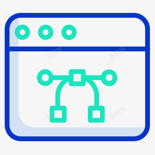 网页windows应用程序4轮廓颜色图标svg_新图网 https://ixintu.com windows 应用程序 网页设计 轮廓 颜色