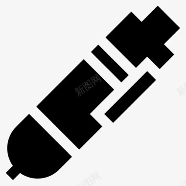 钢笔满是新闻图标图标