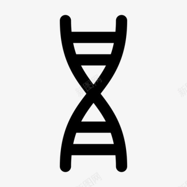 dna链遗传学图标图标