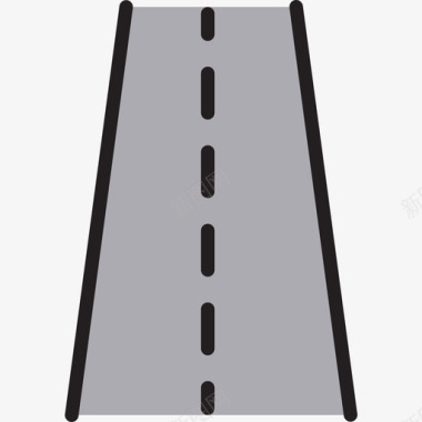 道路运输110线性颜色图标图标