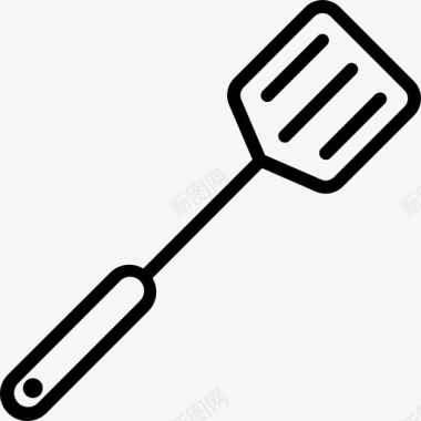 抹刀厨师厨房图标图标