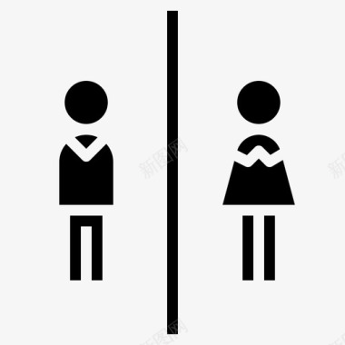 厕所浴室男厕所图标图标